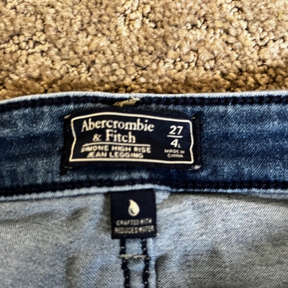 Abercrombie & Fitch Simone High Rise Jean Legging - Picture 2 of 2